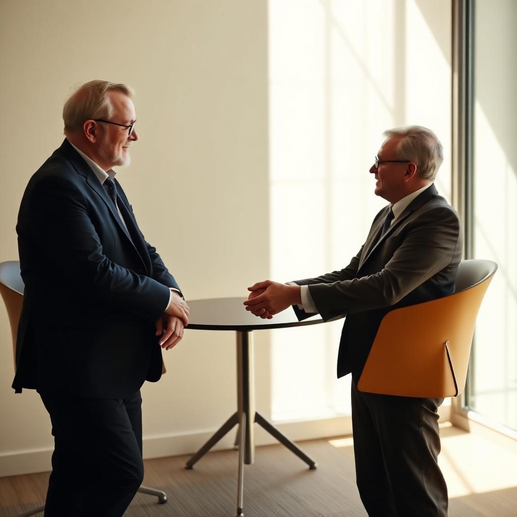 Brokerage leader coaching a team member